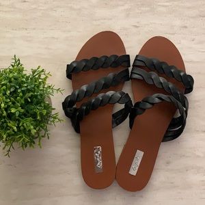 Flat dressy sandals